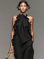 Lua | Abito Maxi con Tasche