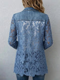 Luisa | Blazer con Pizzo Floreale
